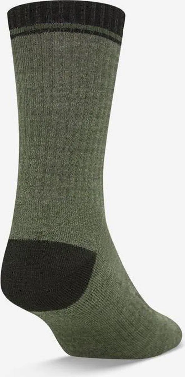 Giro Winter Merino Wool Sokken M - Olijfgroen/Zwart - afbeelding 2 van 3