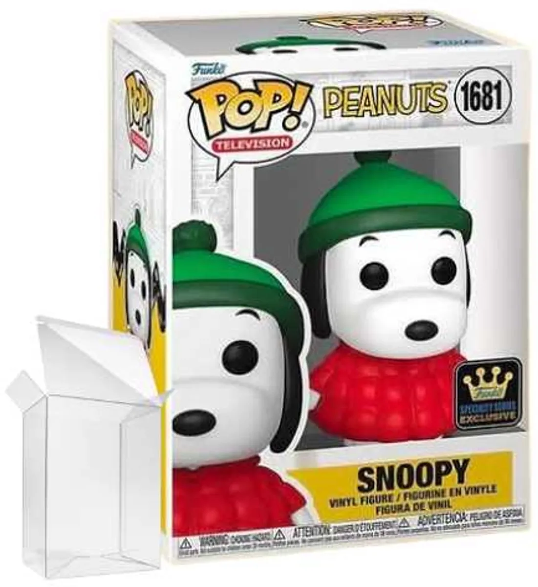 Funko Pop! Snoopy in Coat Peanuts Vinylfiguur 0889698849326