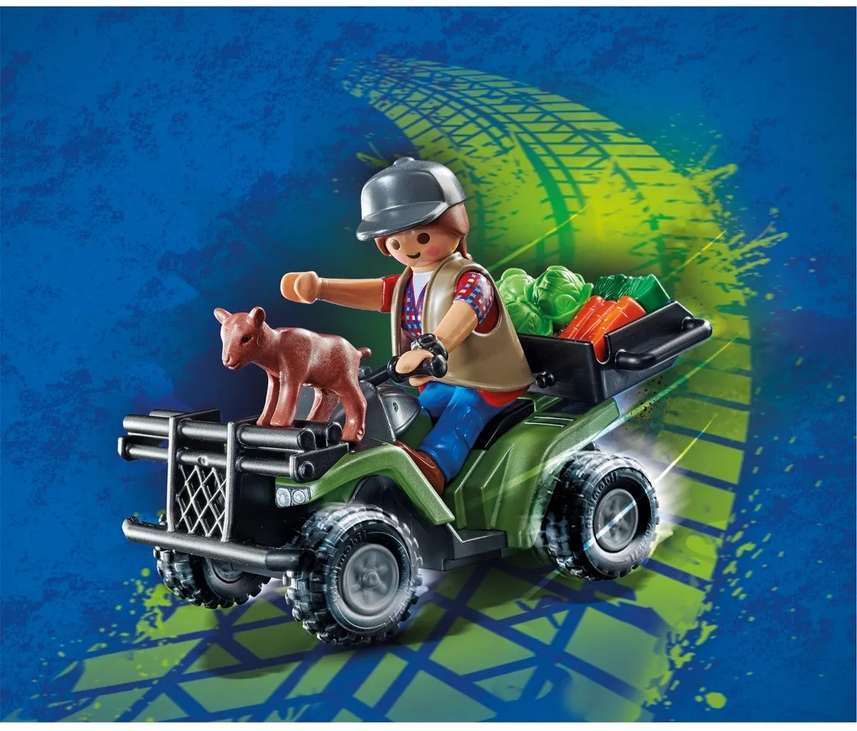 Playmobil City Farm Quad 4371041 - Multicolor