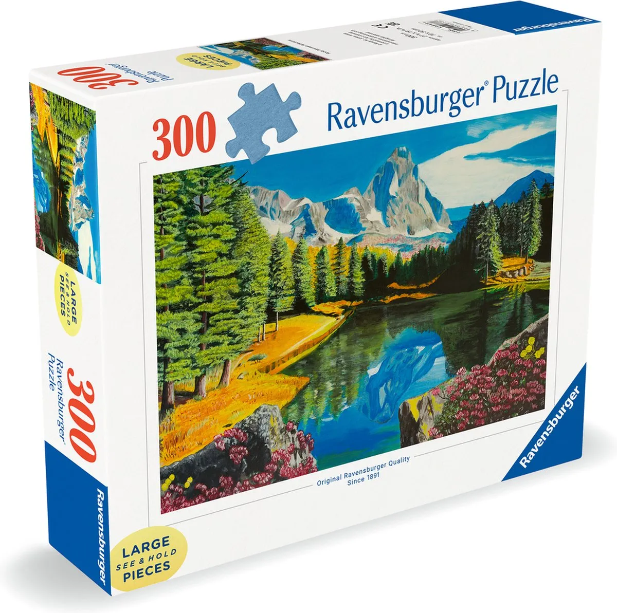 Ravensburger Rocky Mountain Reflections Legpuzzel 300 Stuks - 12000873