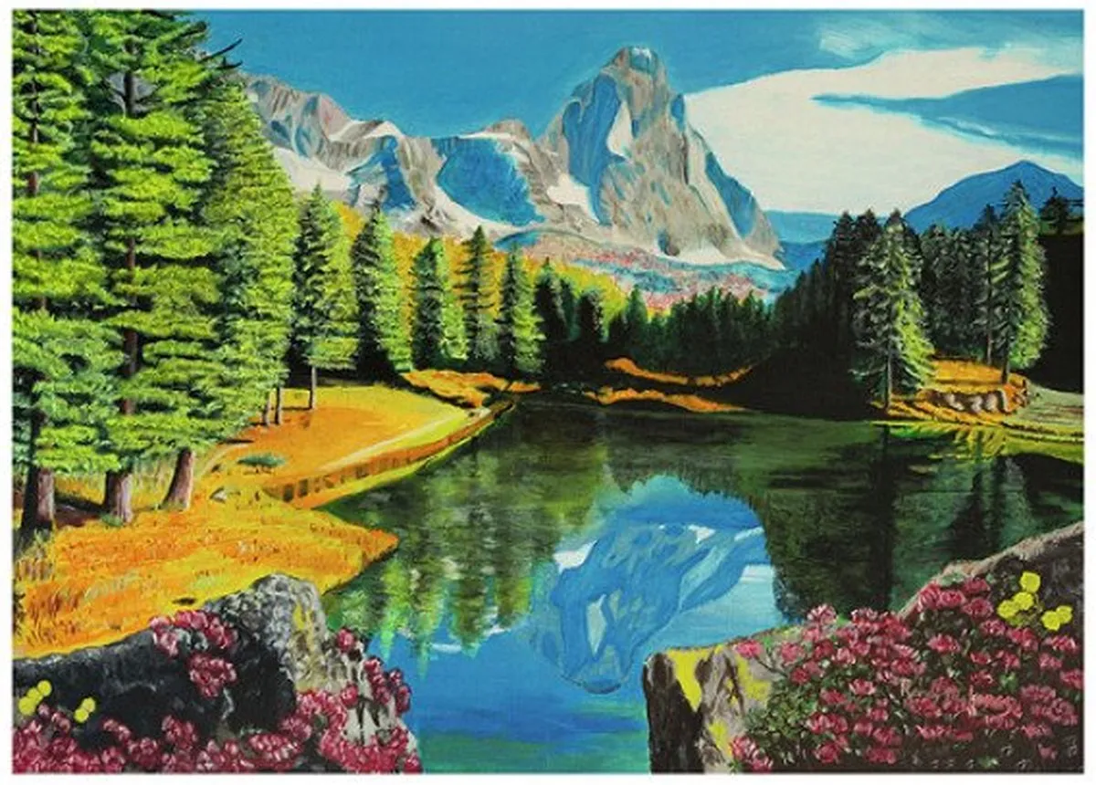 Ravensburger Rocky Mountain Reflections Legpuzzel 300 Stuks - 12000873