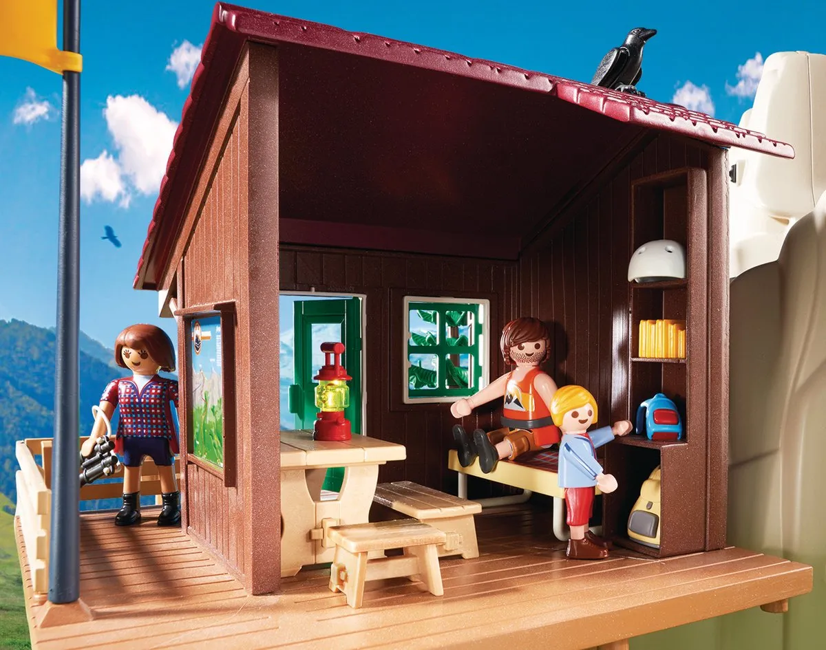 Playmobil Bergbeklimmers met Berghut 9126