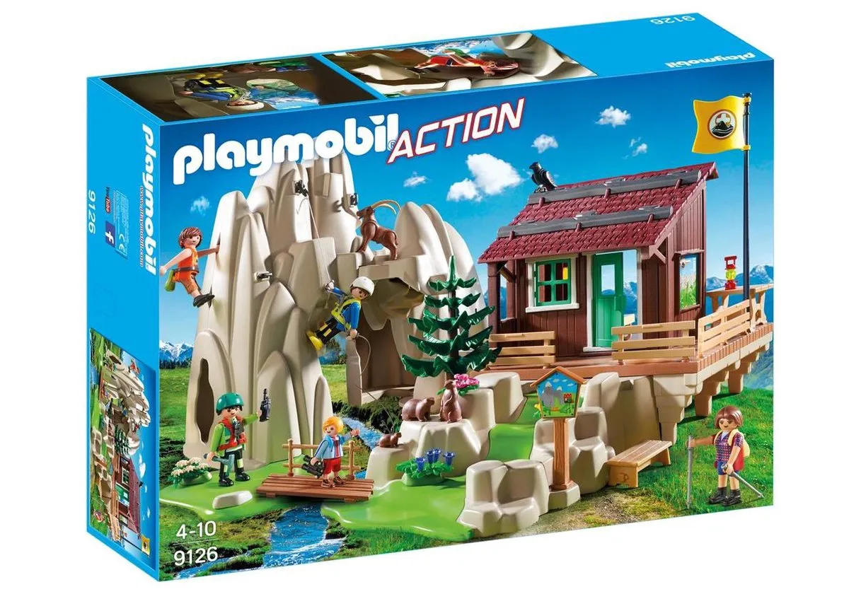 Playmobil Bergbeklimmers met Berghut 9126