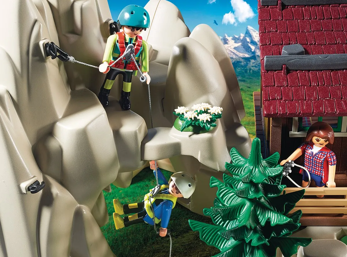 Playmobil Bergbeklimmers met Berghut 9126