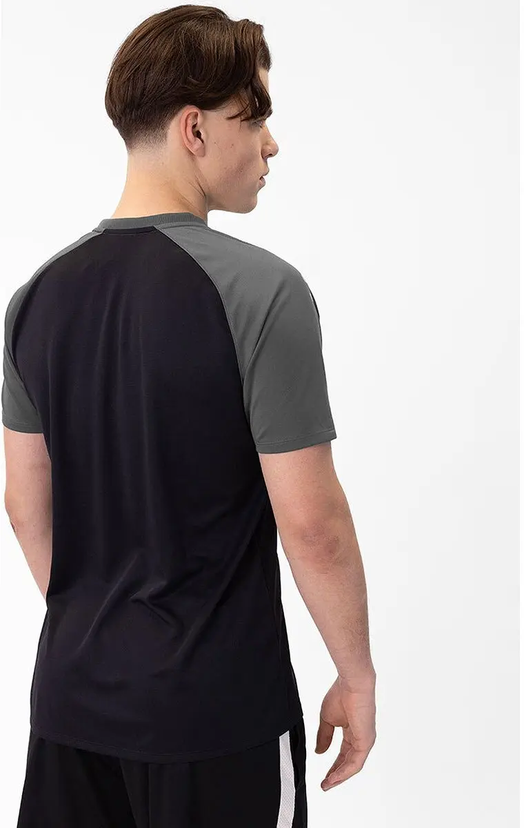 Jako Iconic Shirt Senior S - Zwart/Grijs/Wit