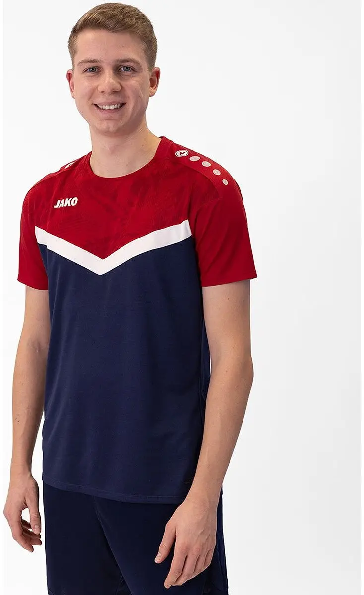 JAKO Iconic T-Shirt Heren - Marine - 4XL