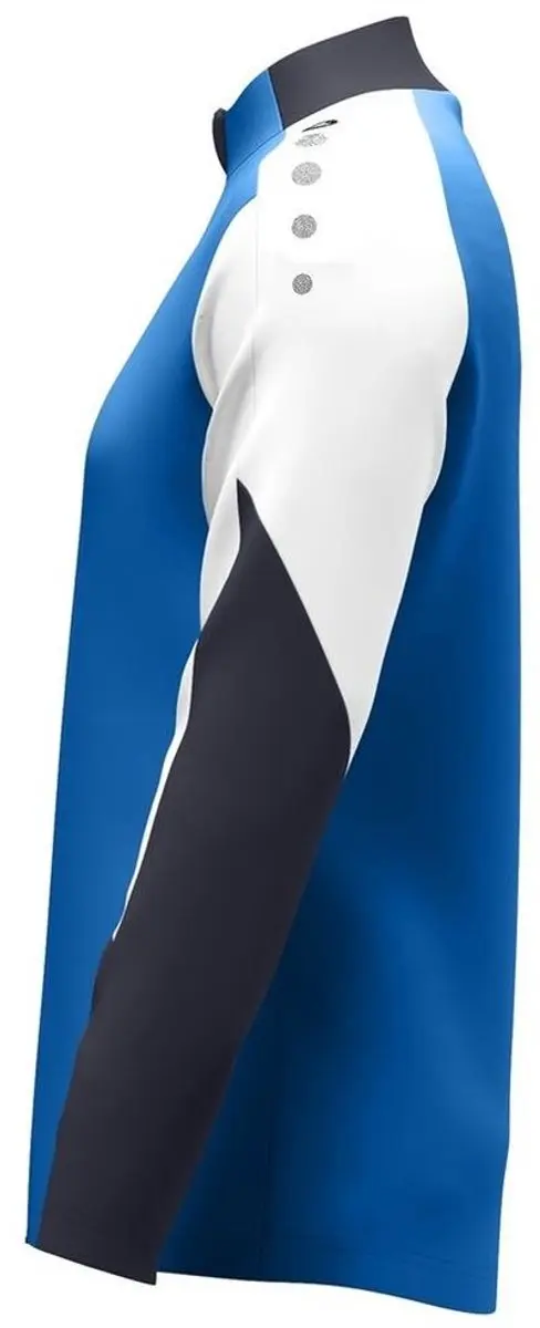 Jako Dynamic Polyestervest Dames S - Royal/Wit/Marine - afbeelding 6 van 6