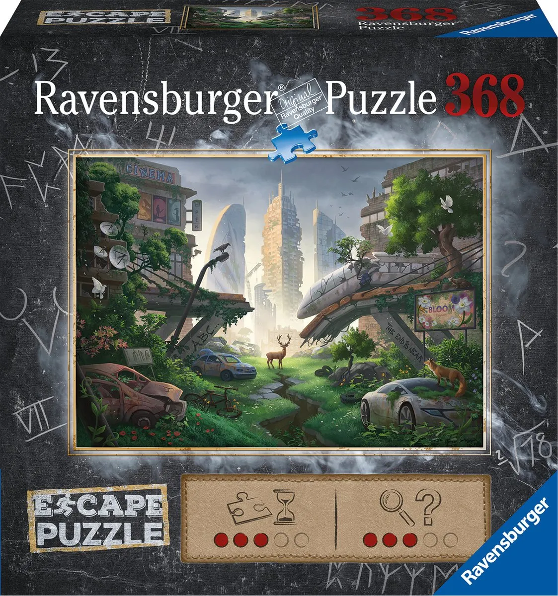 Ravensburger Escape Puzzel Desolated City 368 Stuks