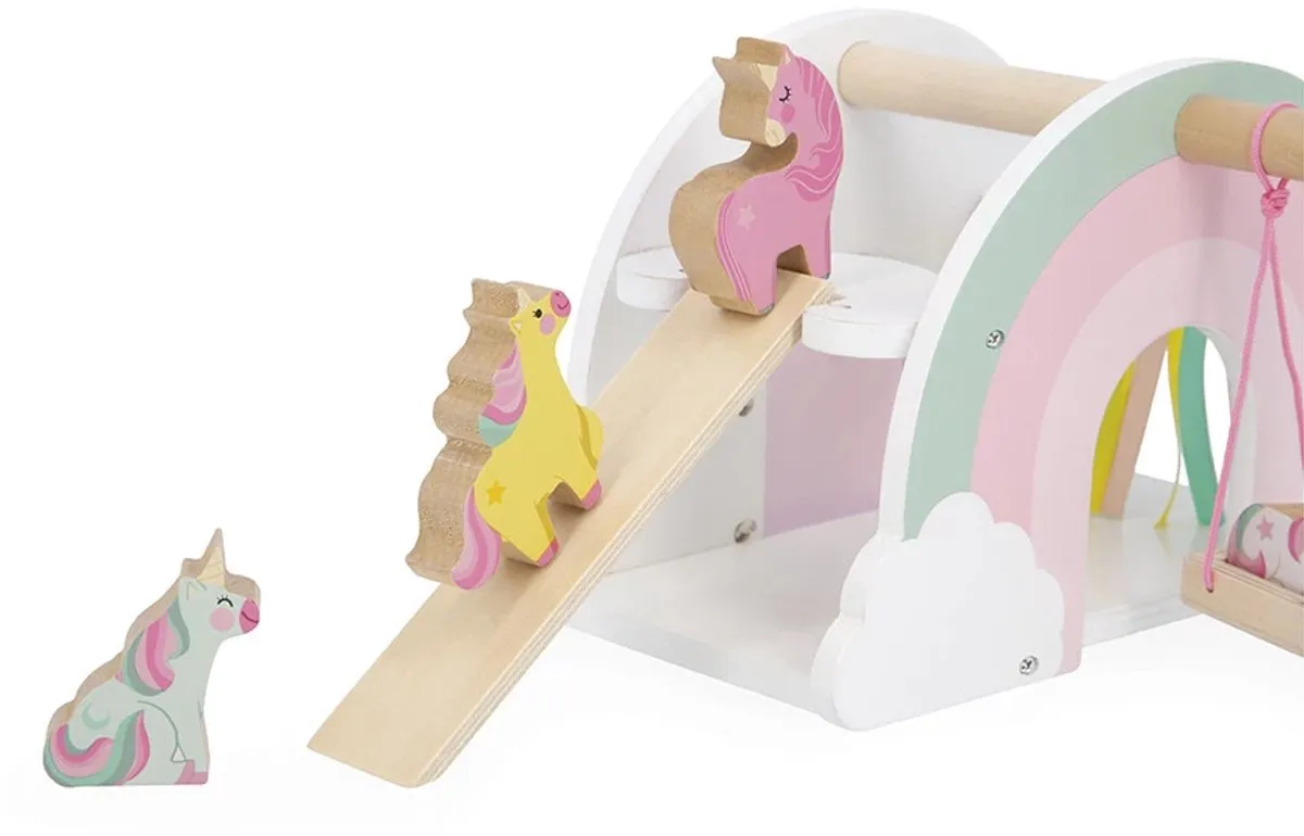 Janod Unicorn Wasstraat 11.8591 - Multicolor