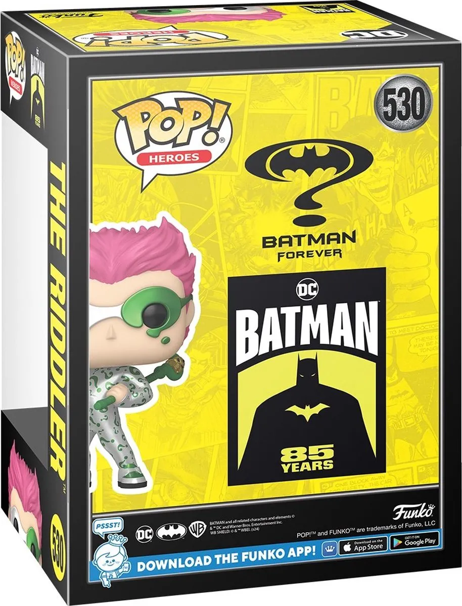 Funko Pop! Movies Batman Forever - The Riddler Metallic - 80699