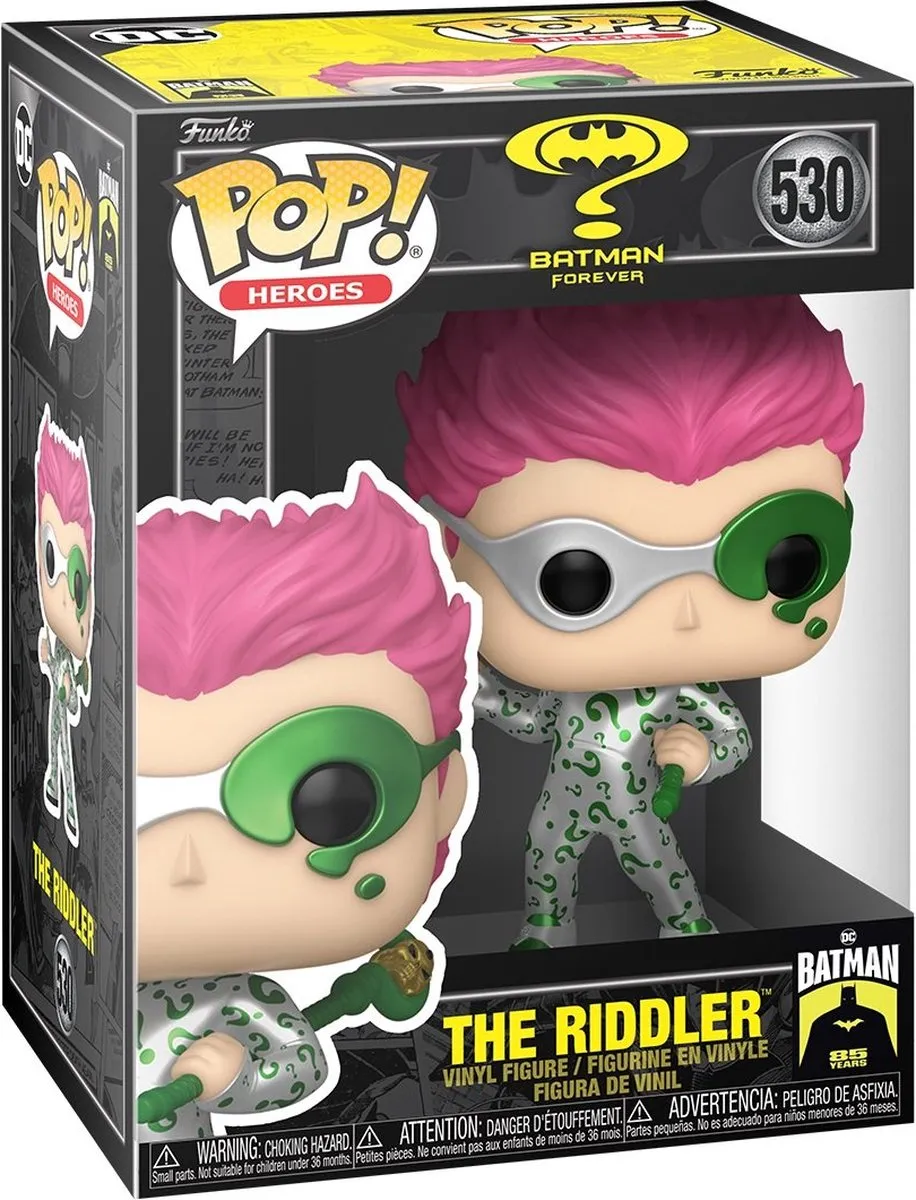 Funko Pop! Movies Batman Forever - The Riddler Metallic - 80699
