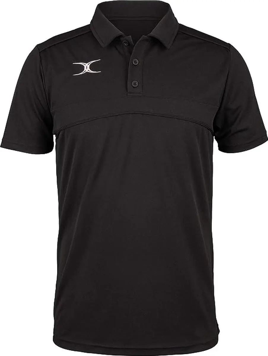Gilbert Photon II Polo Snr Zwart