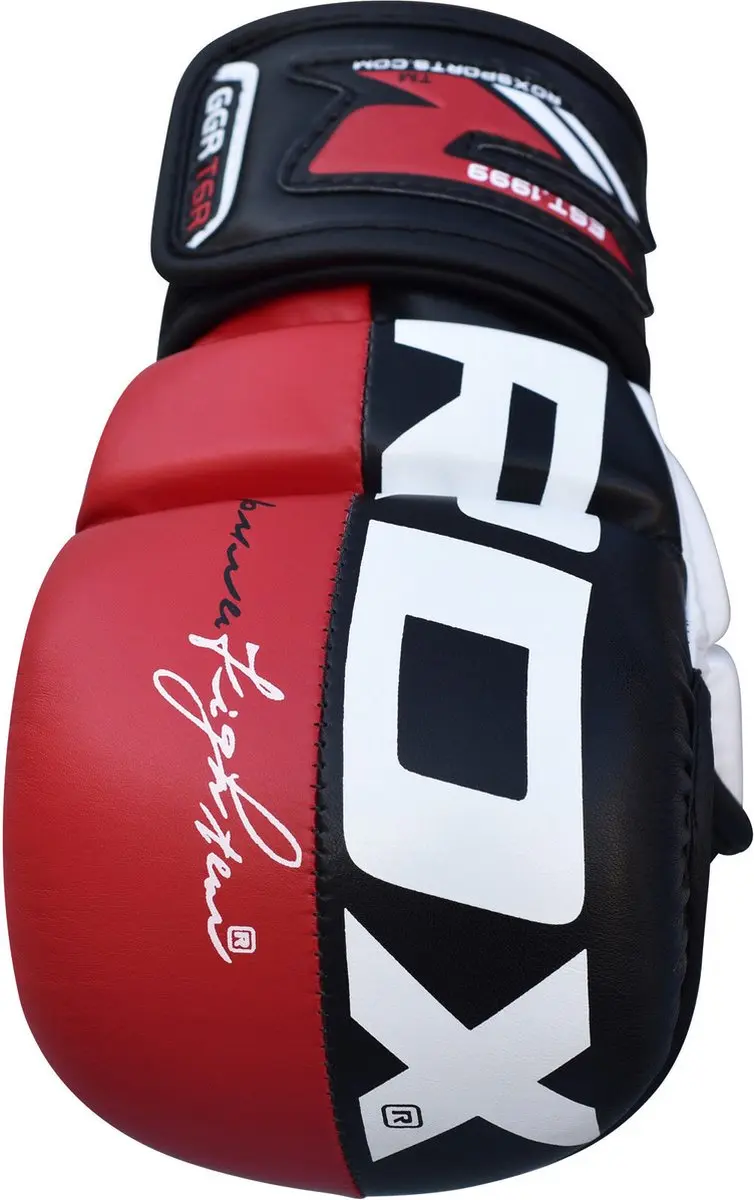 RDX Sports T6 Plus MMA Handschoenen 10 oz - Rood M