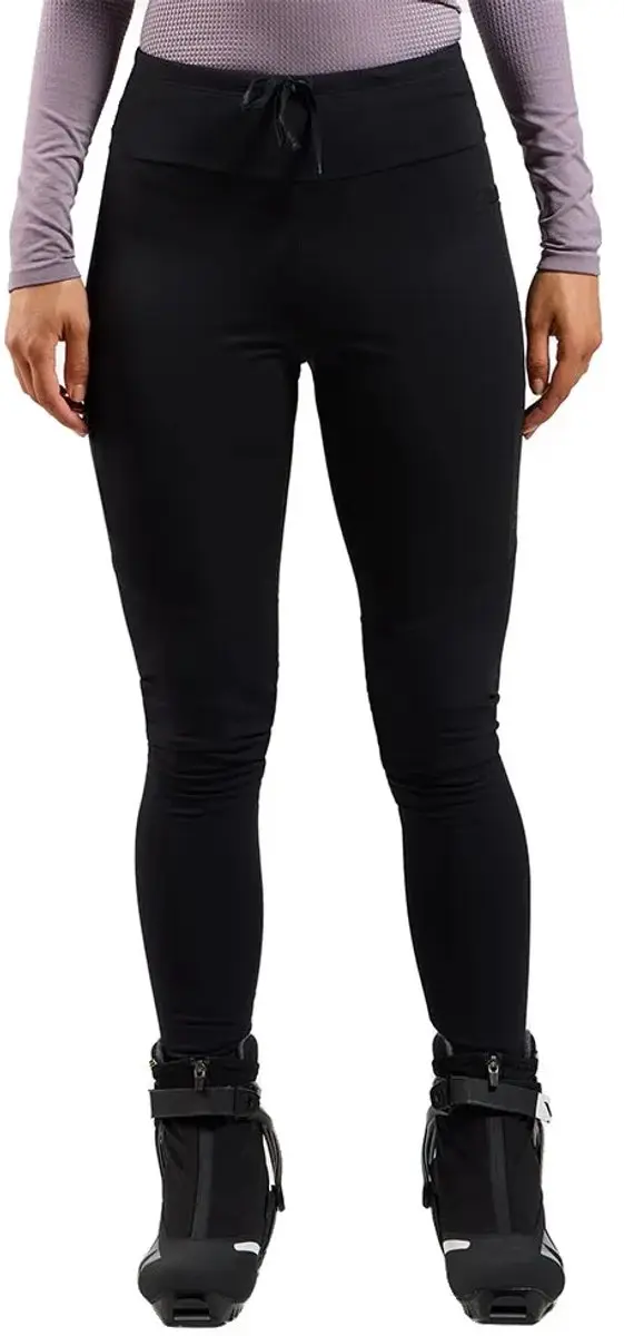Odlo Zeroweight Pro Windproof Warm Leggings Zwart XL Vrouw