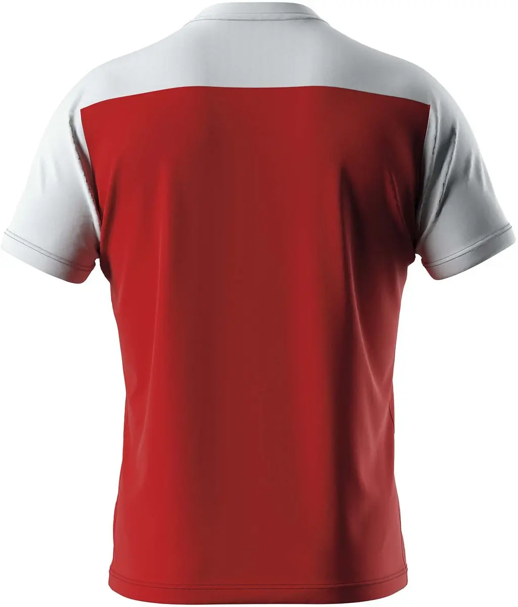 Errea Brandon Maglia MC Ad T-Shirt - M - Wit - afbeelding 5 van 6