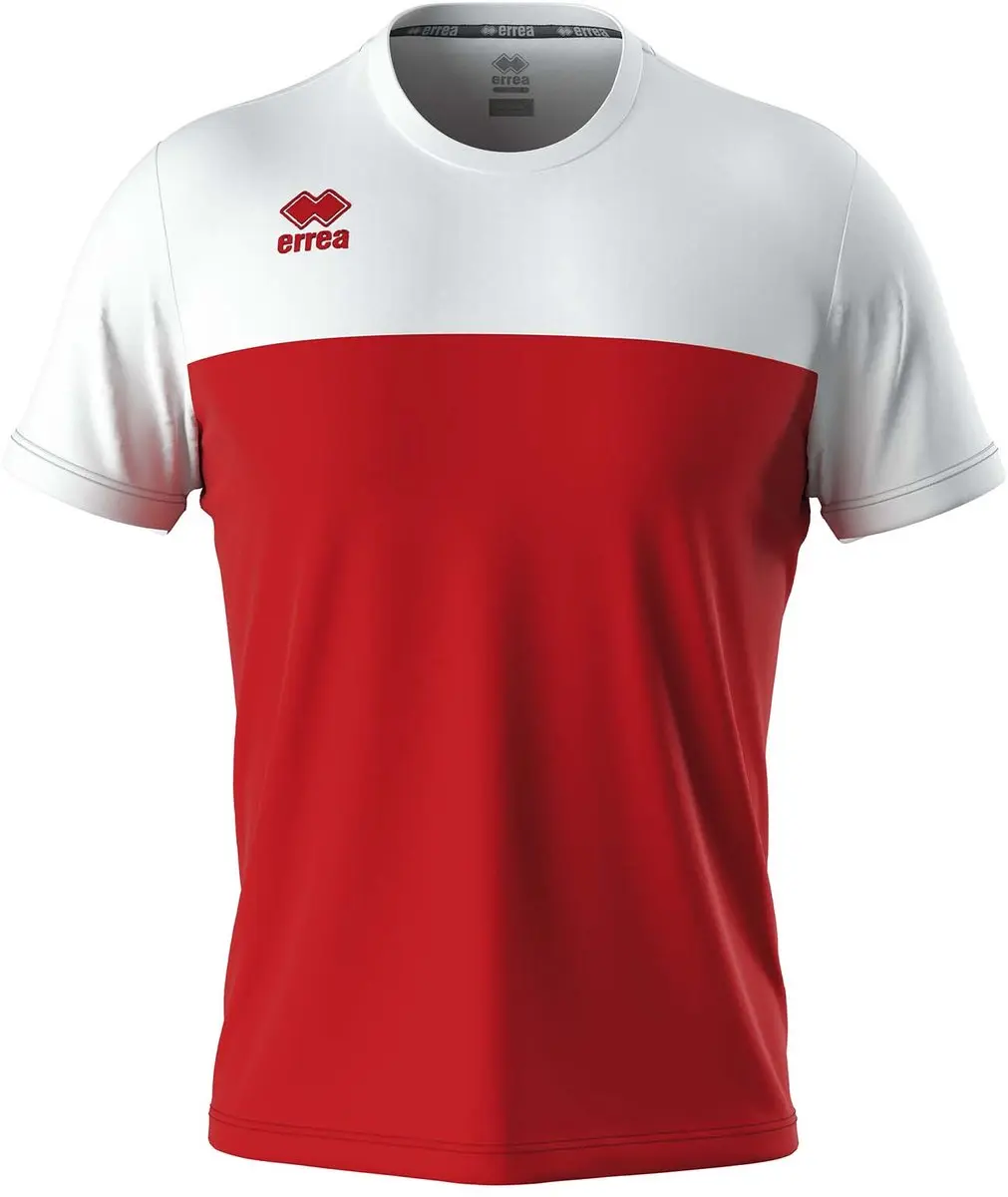 Errea Brandon Maglia MC Ad T-Shirt - M - Wit - afbeelding 6 van 6