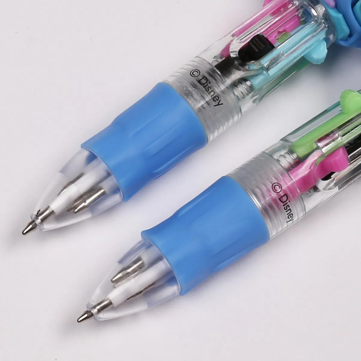 Disney Stitch Mini Automatische Schoolpen 4-in-1 - 2 Stuks - Multicolor