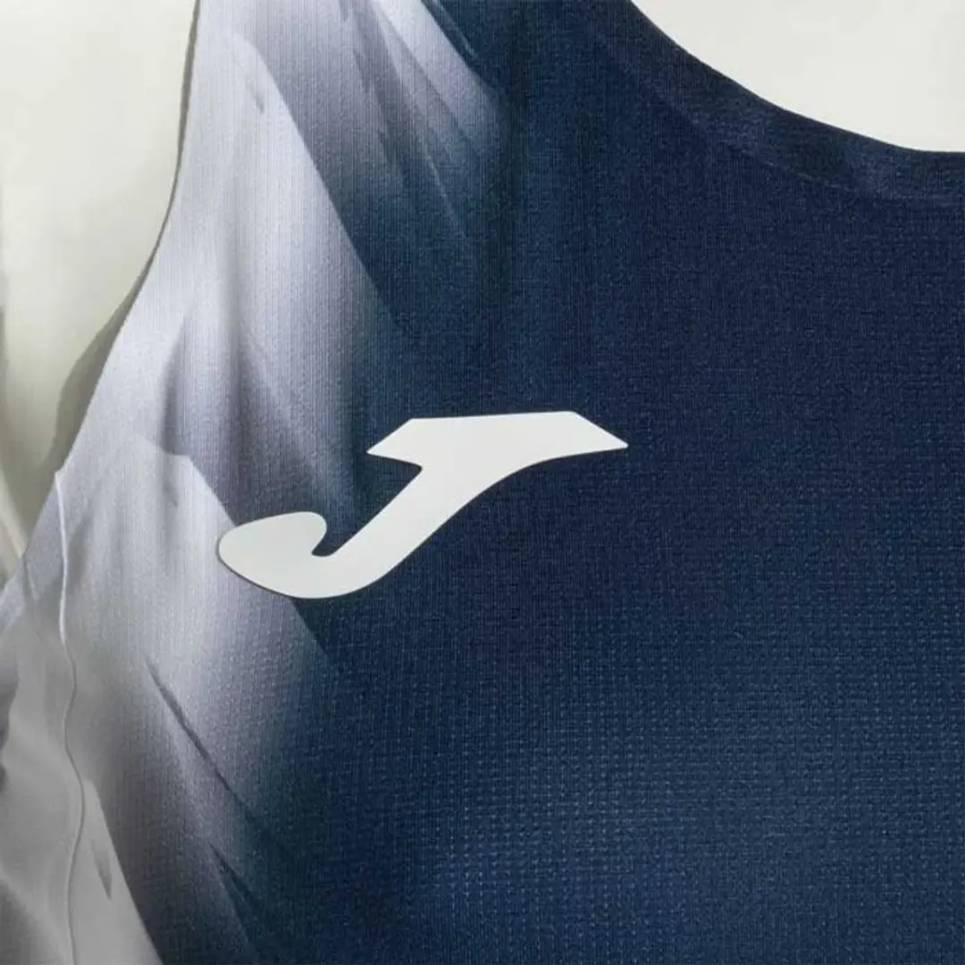 Joma Elite Xi Mouwloos T-shirt M - Navy/White