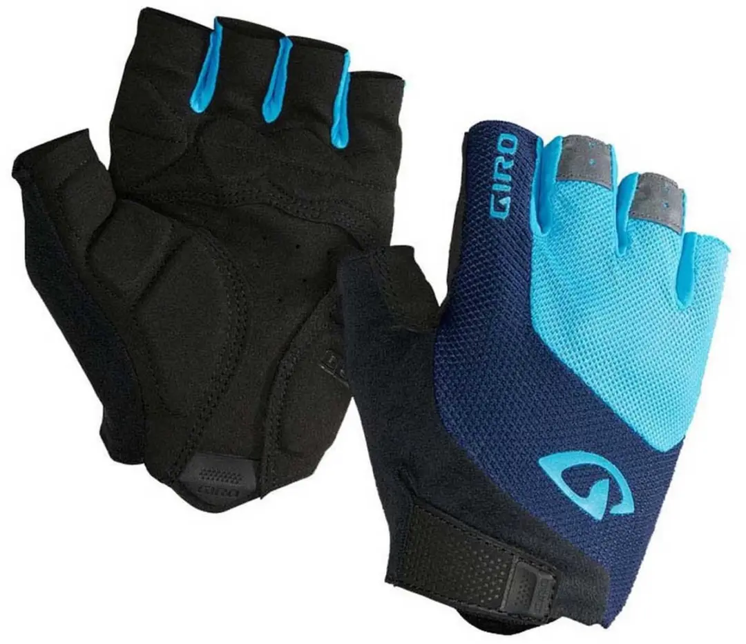 Giro Bravo Gel Fietshandschoenen - S - Blauw/Zwart