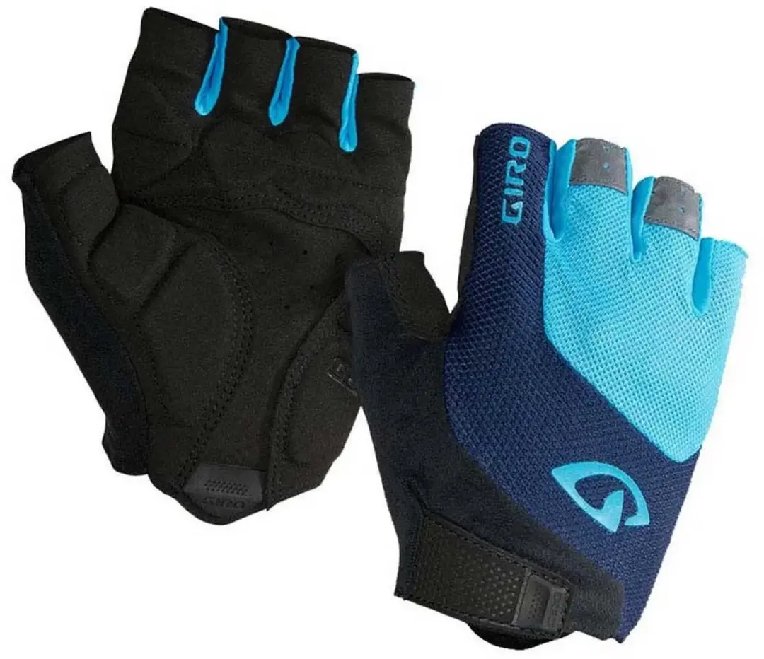 Giro Bravo Gel Fietshandschoenen - S - Blauw/Zwart