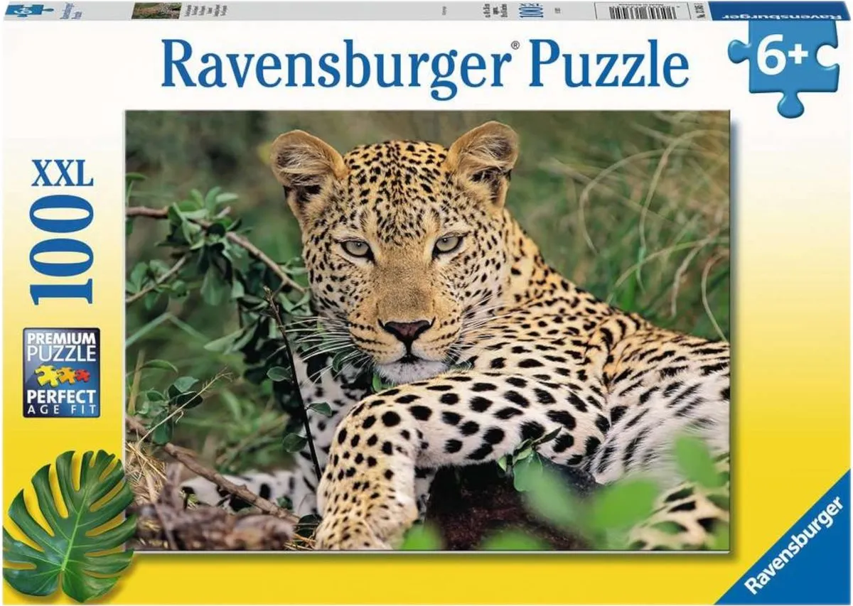 Ravensburger Luipaard Puzzel 100 Stuks - Multicolour