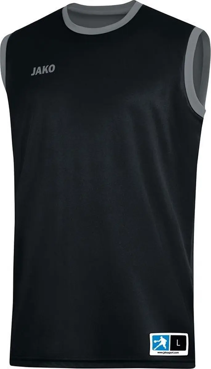 Jako Change 2.0 Reversibel Shirt Kinderen - XXS - Steengrijs/Zwart - afbeelding 6 van 6