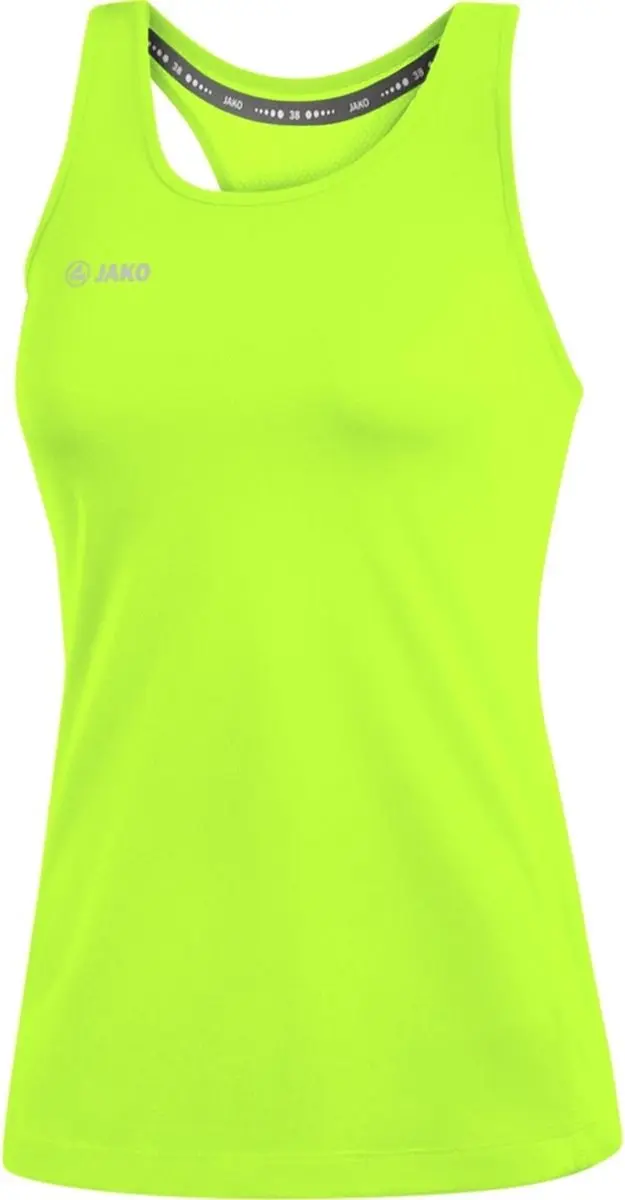 Jako Run 2.0 Dames Tanktop - Groen - Maat 34