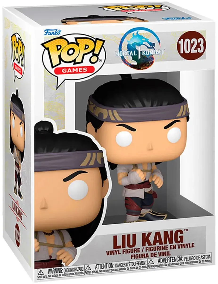 Funko Pop Games Mortal Kombat 1 Liu Kang #1023 - Multi
