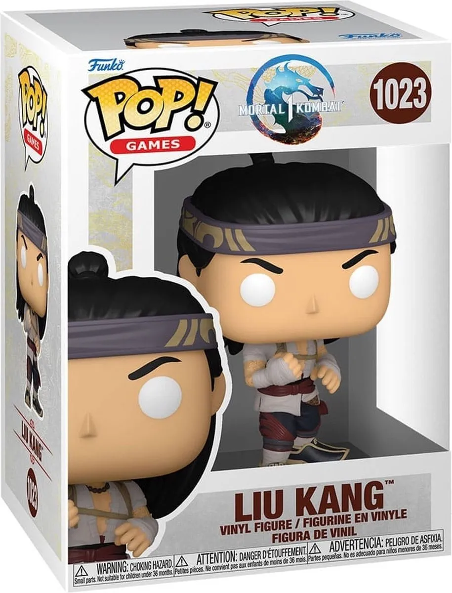Funko Pop Games Mortal Kombat 1 Liu Kang #1023 - Multi