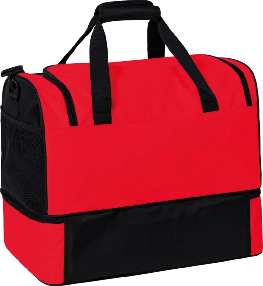 Erima Six Wings Sporttas M - Rood/Zwart