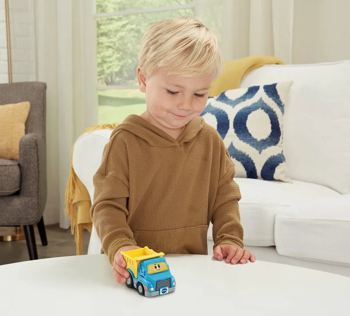 VTech Toet Toet Auto's Koen Kiepwagen Speelfiguur - 4x AAA