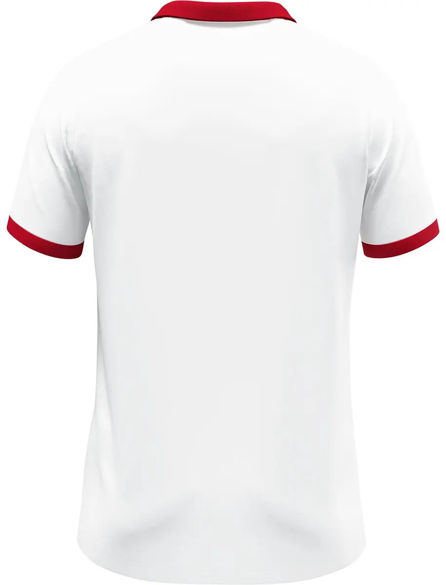 Jako Glory Shirt Heren - Wit/Rood XXL