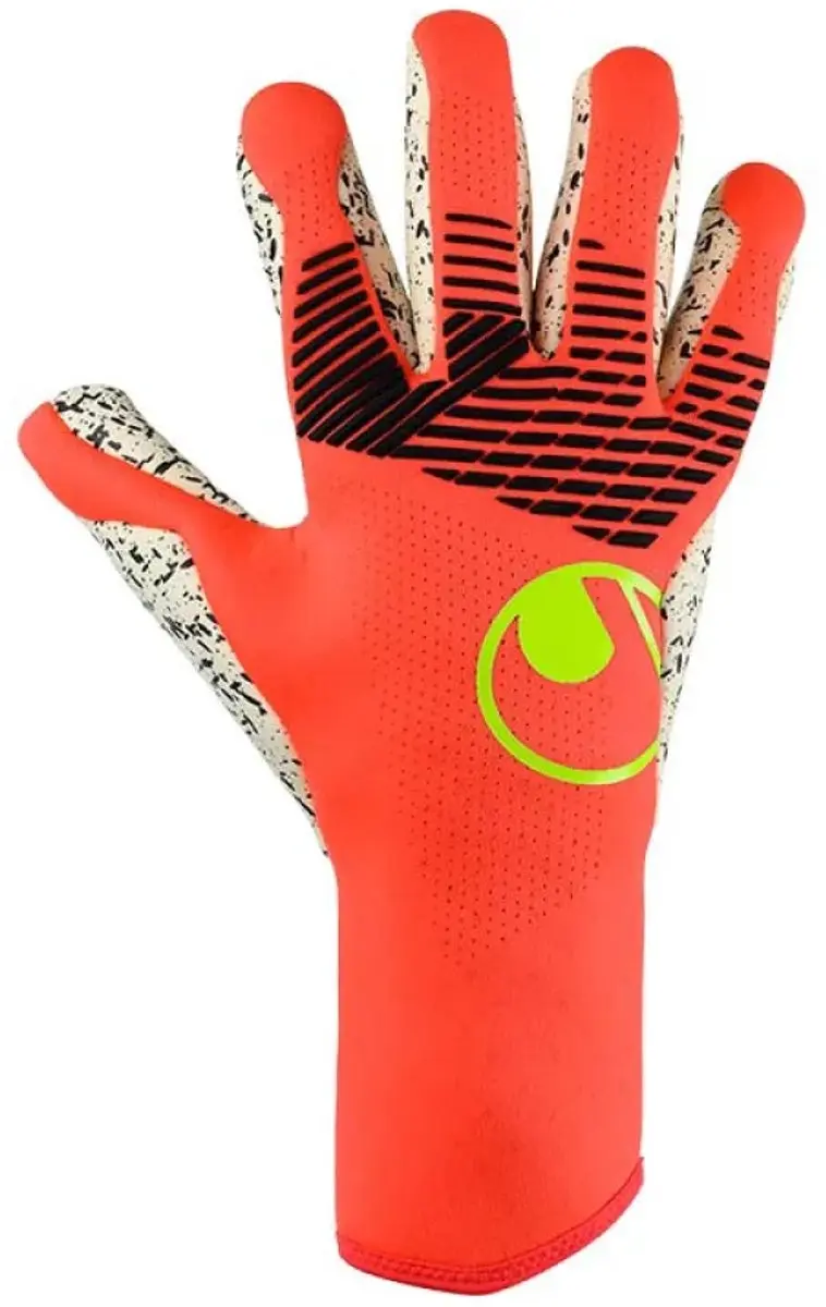Uhlsport Fangmaschine Supergrip+ Finger Surround Keepershandschoenen Rood,Oranje