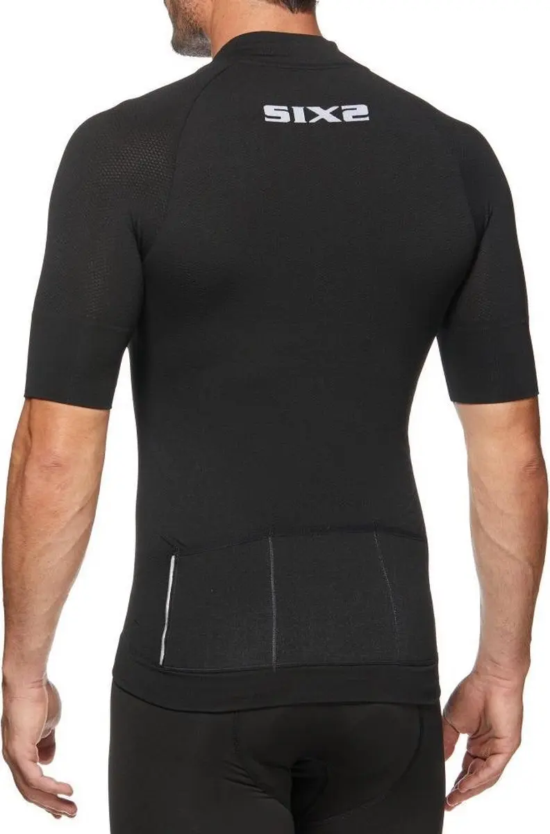 Sixs Chromo Short Sleeve Jersey Carbon Black - M
