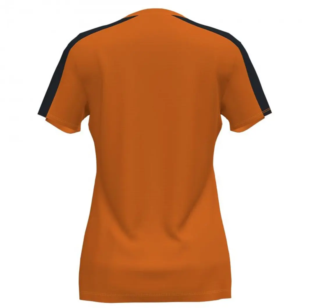 Joma Academy III Dames Shirt Korte Mouw - XL - Oranje/Zwart