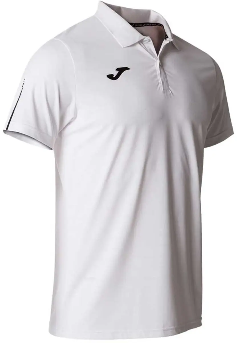 Joma Torneo Korte Mouw Poloshirt Wit 9-10 Years Jongens