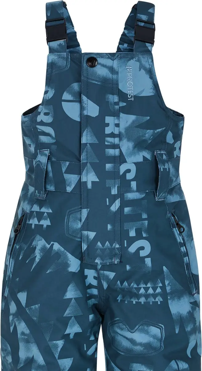 Protest Prtsimon Salopette Jongens 116 - Yale Blue