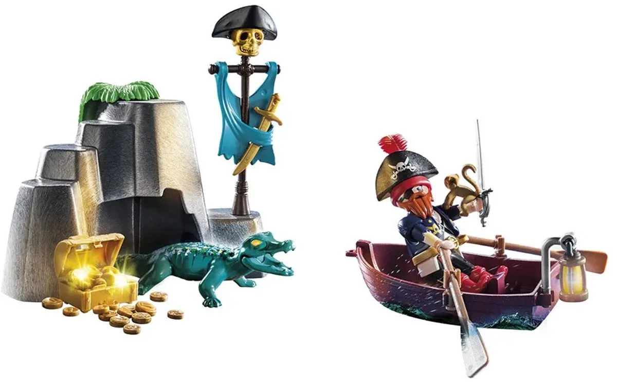 Playmobil Pirates Schatverstopplaats 70860 - Multicolor