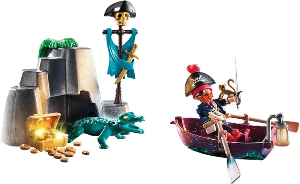 Playmobil Pirates Schatverstopplaats 70860 - Multicolor