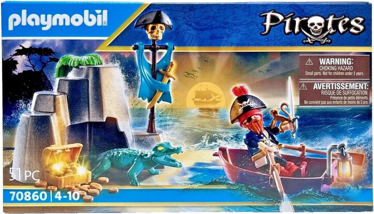 Playmobil Pirates Schatverstopplaats 70860