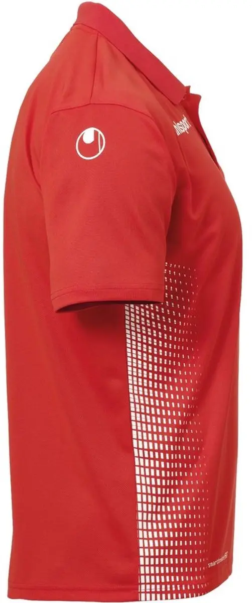 Uhlsport Score Polo Shirt - XL - Rood/Wit
