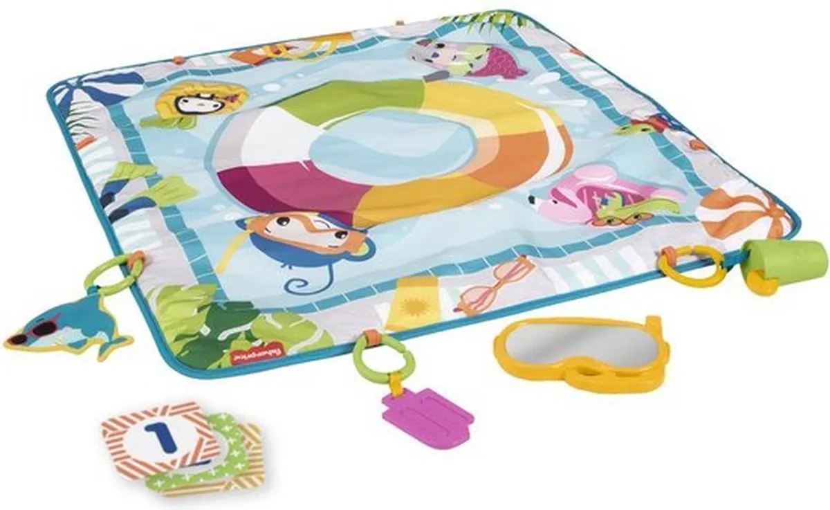 Fisher-Price - Speelmat met zwembadthema - Activiteitenmat