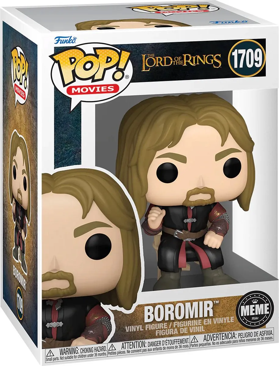 Funko Pop Movies The Lord of the Rings Boromir Meme 81069