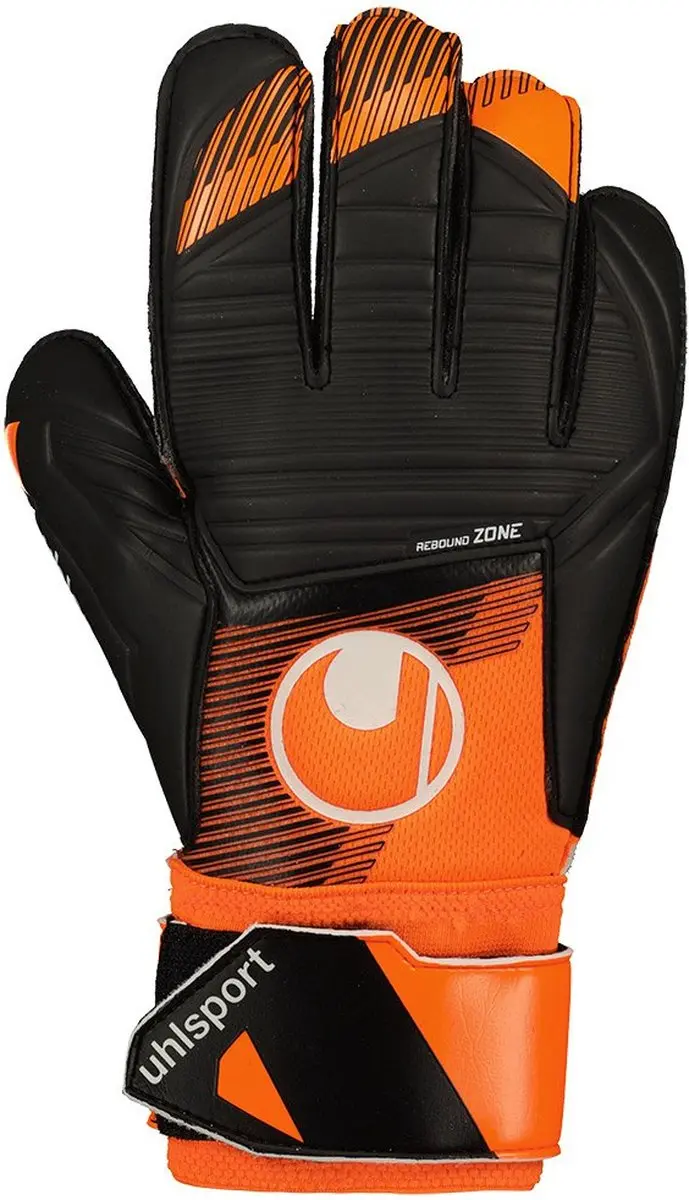 Uhlsport Soft Resist+ Keepershandschoenen Oranje,Zwart 7.5