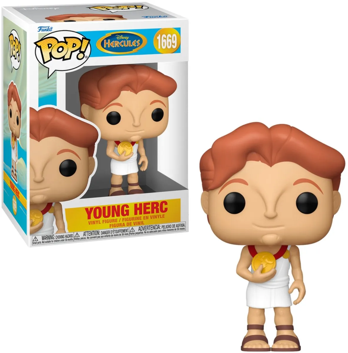 Funko Pop! Disney Hercules Young Herc #1669 - Multicolor