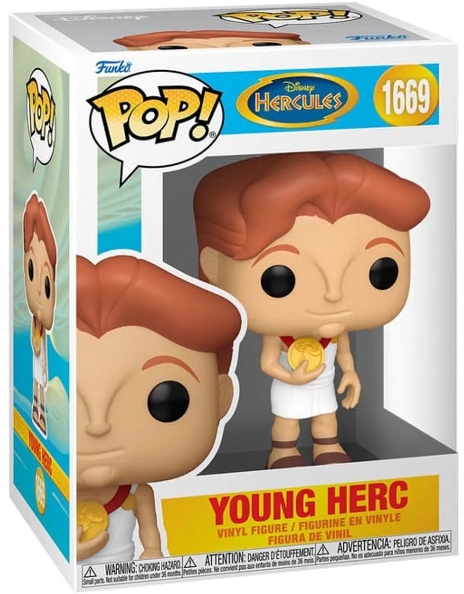 Funko Pop! Disney Hercules Young Herc #1669 - Multicolor