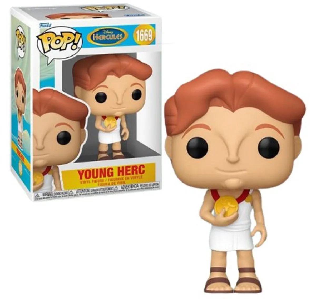 Funko Pop! Disney Hercules Young Herc #1669 - Multicolor
