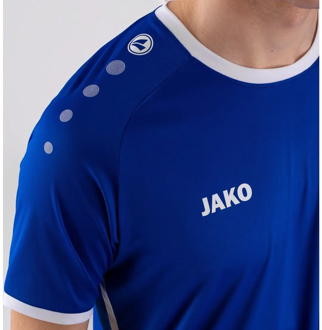 Jako Primera KM Heren Shirt Korte Mouw - Royal - Maat S