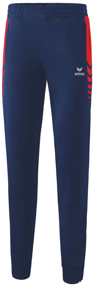 Erima Six Wings Worker Trainingsbroek - Rood/New Navy