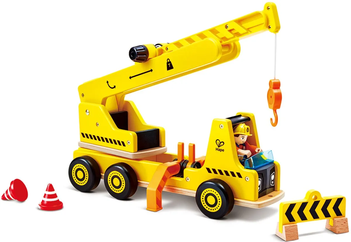 Hape Houten Kraan E3083